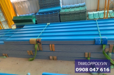 Các ưu điểm vượt trội của Tôn Nhựa PVC ASA