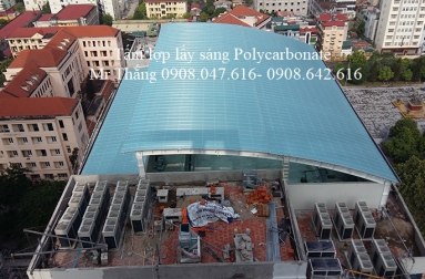 Tấm lợp lấy sáng  cho dự án