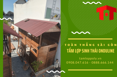 Công ty phân phối tấm lợp sinh thái onduline tại Biên Hòa Đồng Nai