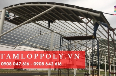 Đơn vị uy tín chuyên cung cấp tấm lợp lấy sáng Polycarbonate chất lượng cao tại TP. Hồ Chí Minh