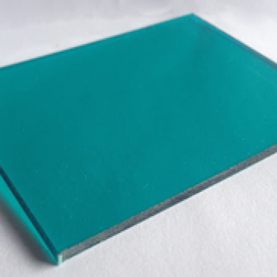 Tấm lợp lấy sáng thông minh đặc ruột polycarbonate xanh ngọc lam (green blue)