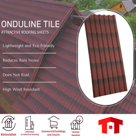 Tôn sinh thái Onduline Tile 3D